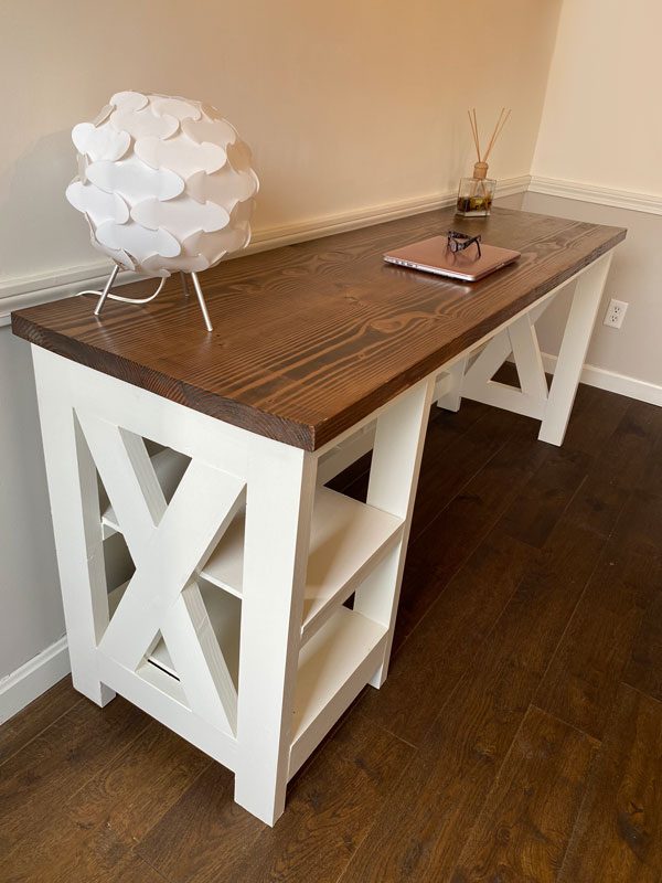 6 Foot Storage Desk - Willola Farm Furnishings